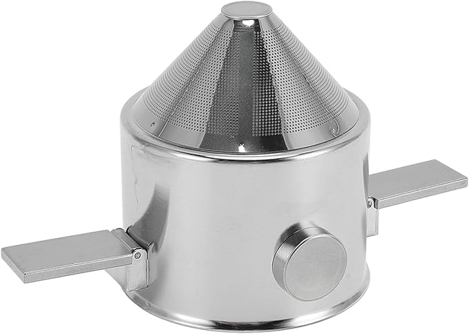 Stainless Steel Pour Over Coffee Maker Set Paperless Camping Coffee Maker with Foldable Filter and Travel Mug for Outdoor Office Use