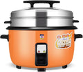 Commercial Rice Cooker with Steamer (8L-45L) Canteen Hotel Home Old-fashioned Large Capacity Rice Cooker 8-60 PeopleUS/EU Used(36L)