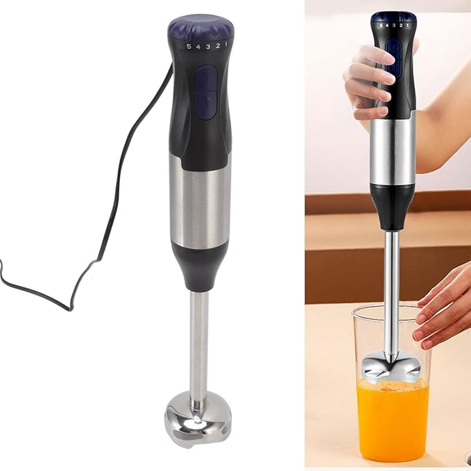 Multifunctional Hand Blender 110V Cup Grinder Bowl with Processor Handheld Egg Whisk Cooker Mug Food Supplement Stainless Steel Hand Blenders