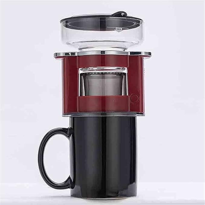 Coffee Machine Drip Coffee Machine Programmable Coffee Machine Automatic Household Small Hand Coffee Machine Suitable For Brewing Coffee (Color : White) 20240311