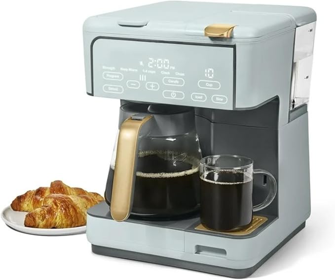 Programmable 12-Cup &amp Single-Serve Multi-Brew Coffee Maker Digital Controls Large Capacity Easy to Use