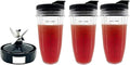 ABKR-24Oz Blender Cup With Lid Compatibie For Ninja Auto IQ Pro BL480 BL482 BL642 BL682 BL450 BN401 BN751 BN801 Foodi SS351 Parts