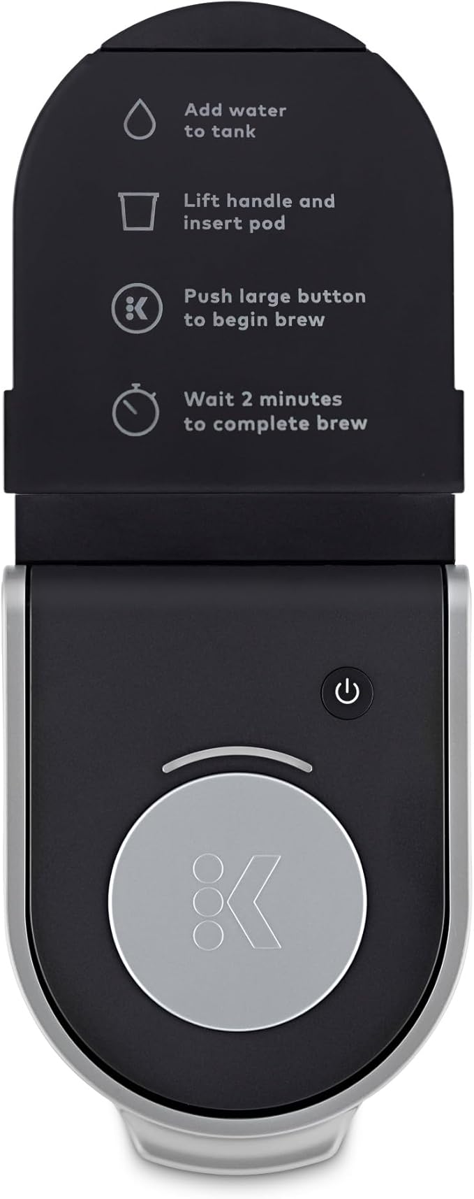 Keurig K-Suite Premium In-Room Hospitality Coffee Maker Single Cup Silver/Black