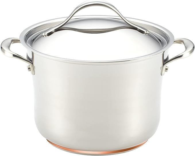 Anolon Stainless Steel &amp Hard Anodized Aluminum Cookware Set (11 Piece)