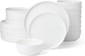 Lenox 899191 Modern White Coupe 24-Piece Dinnerware Set Service For 8