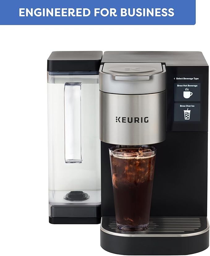 Keurig K-2550 Medium Business Single Serve Coffee Maker 110 oz Water Reservoir Silver/Black