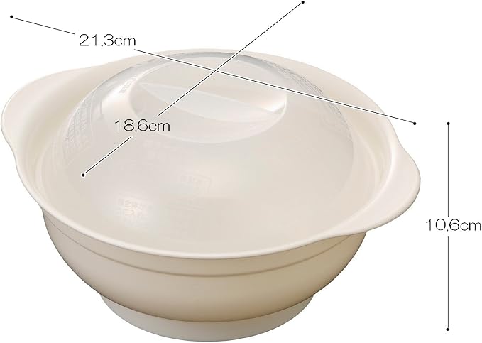 Japan Inomata Plastic Noodle Cooker Container 1.2L