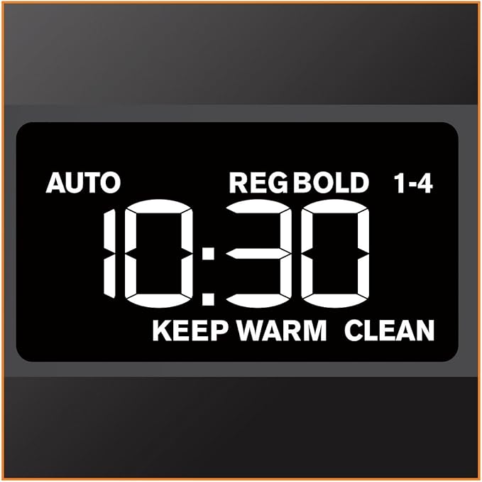 KRUPS EC322 14-Cup Programmable Coffee Maker Professional Permanent Gold-Tone Thermobrew Technology Black