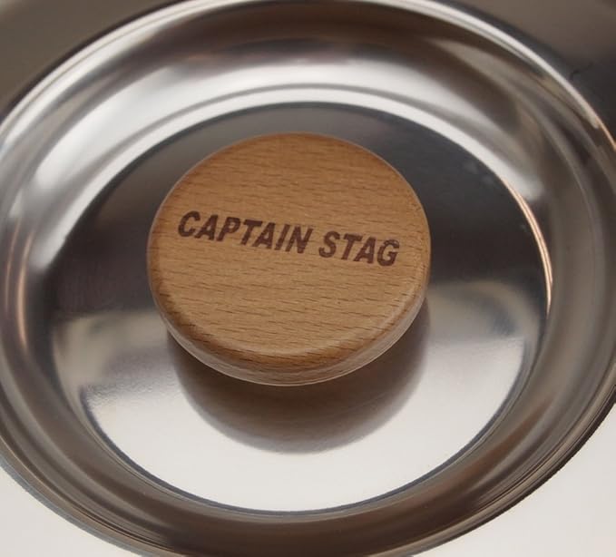 Captain Stag M-8610 3-Layer Steel Rice Cooker (5 Cups)