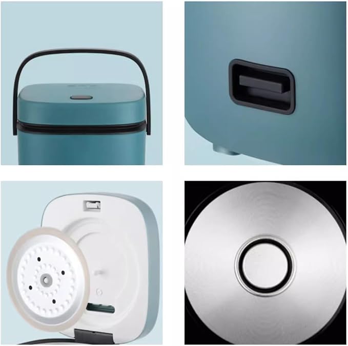GRFIT Electric Rice Cooker Intelligent Automatic Household Kitchen Cooker 1-2 People Small Food Warmer Steamer (Color : A) jinyi2016SHOP-1998