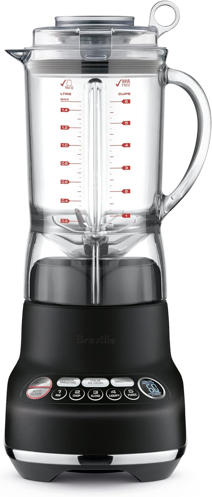 Breville BBL620BTR Fresh and Furious Blender Black Truffle