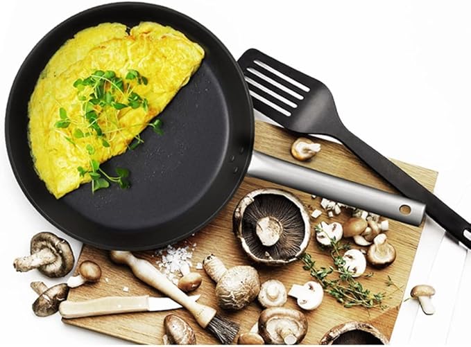 Cookware Set Stainless Steel Household Frying Pan Soup Pot Set Tool Steamer Frying Pan Glass Lid Kitchen Utensils (Color : A Size A (A
