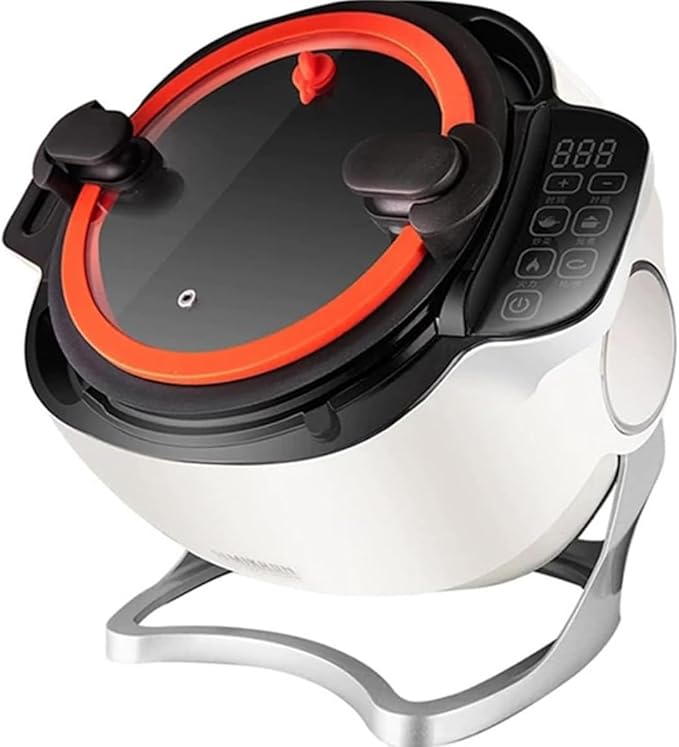 2000W 6L automatic cooking pot fried rice machine 6L automatic cooking machine one-button smart start three-speed adjustable stir-frying stewing