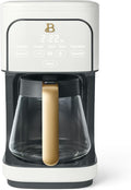 12 Cup Programmable Coffee Maker 24 Hour Auto Brew Touch Display Bold Strength Control Glass Carafe Reusable Filter Auto Shut Off