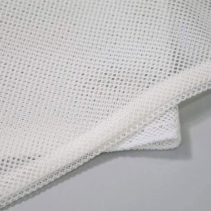 Japanese Rice Cooker Net Sushi Rice Net Mesh Polyester Napkin Reusable Made in Japan (L Size (40x40)) White