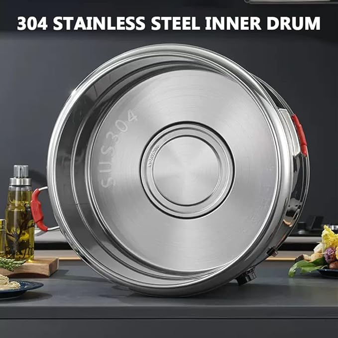 Stainless Steel Commercial Noodle Cooker Energy-Saving and Thermal Insulation Tabletop Noodle Bucket Noodle Cooker Applicable to Dumplings Marinated Materials and Spaghetti Etc4