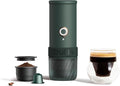 OutIn Mino Portable Electric Espresso Machine Mini Camping Coffee Maker for Travel Pocket Sized Coffee Machine Self-Heating Ground Coffee &amp NS Capsule Adapter For Adventure