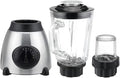 Tabletop Blender – Juicer and Grinder with Detachable 1.5L Glass Cup 5 Speed | Maker Food Grinding Meat Processing Additive Spoon Lid Practical Use for Kitchen