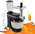 Juicing Blending Cooking Machine for Pate &amp Drinks Food Blender with Whisk and Hook Attachments Electric Chopper Kitchen Mixer