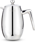 Easyworkz Nando French Press 23 oz Double Wall Insulated Thermal Coffee Maker304 Stainless Steel Cafetiere