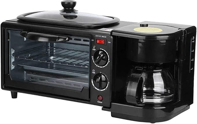 Oven Premium Convection Halogen Oven Cooker Toaster Oven Electric Frying Pan Coffee Maker Multifunction 3 In1 Easy to Clean Useful