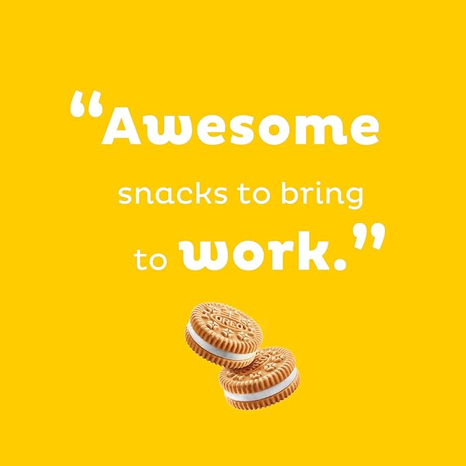 OREO Minis Golden Sandwich Cookies 12 - 3 oz Bags