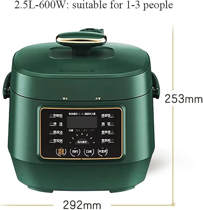Household Electric Rice Cooker 24H Reservation Rice Cooker 5-Layer Gathering Energy Lock Heat Non-Stick Inner For Family Dormitory For 1-3 People