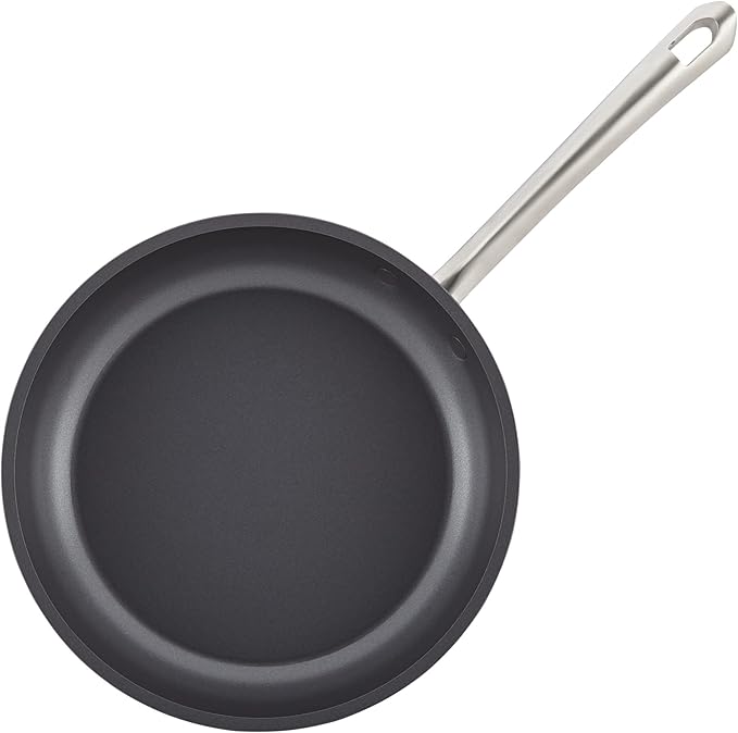 Anolon Accolade Forged Hard Anodized Nonstick Pots &amp Pans - Induction Cookware Set - 12 Piece - Moonstone Gray