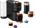 Nespresso Vertuo Pop+ Deluxe Coffee and Espresso Maker by Breville with Milk Frother Matte Black Gold