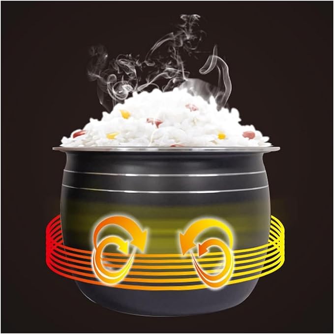 Mini Rice Cooker Commercial Rice Cooker 5L Portable Non-Stick Rice Cooker Smart Control Multifunctional