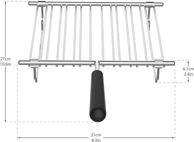 Dualit Classic Warming Rack for Dualit Classic Toasters | 1 x Warming Rack To Warm Items over a Dualit Toaster | Toaster Warming Rack | Ideal Toaster Accessory