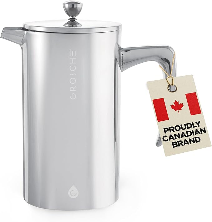 GROSCHE Dublin Stainless Steel Eight Cup French Press 1 EA