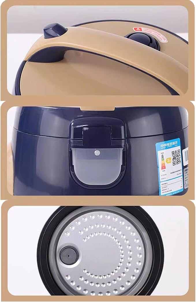 GRFIT Mini Rice Cooker Small 1-2 People Dormitory Home Rice Cooker Multi-Function Reservation Rice Cooker (Color : Intelligent Size : 4L)