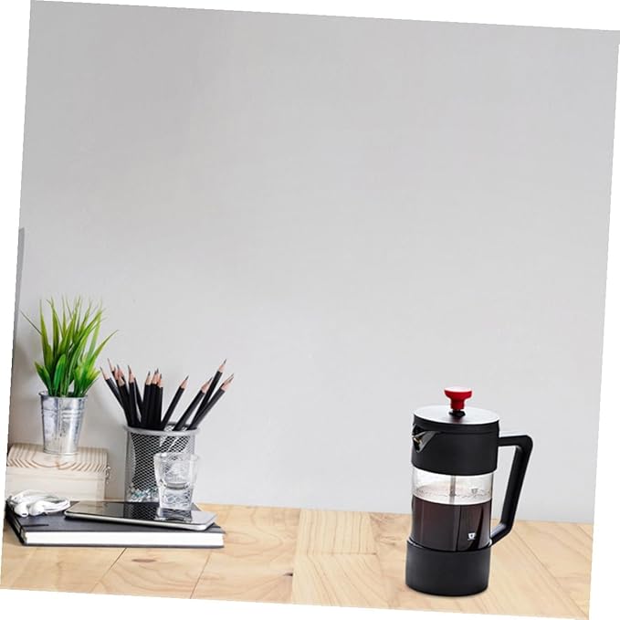 350ml Heat-resistant Coffee Press Stainless Steel Filter Manual Coffee Maker for Home and Travel Brewing