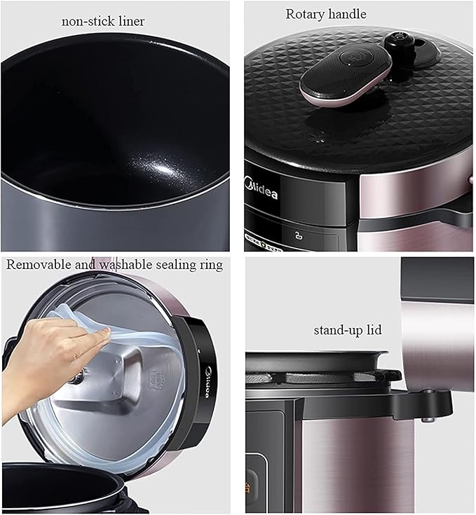 Rice Cooker Household Multi-Function Rice Cooker Thicken Non-Stick Double Liner24H Reservation and Heat Preservation for 2-8 People