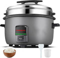 8L to 45L Large Commercial Rice Cooker Electric Rice Cooking Machine with Simple One-Touch Control High PowerNon-Stick Cooking Potfor Restaurant School Canteen Hotel and Food Truck(B10L)