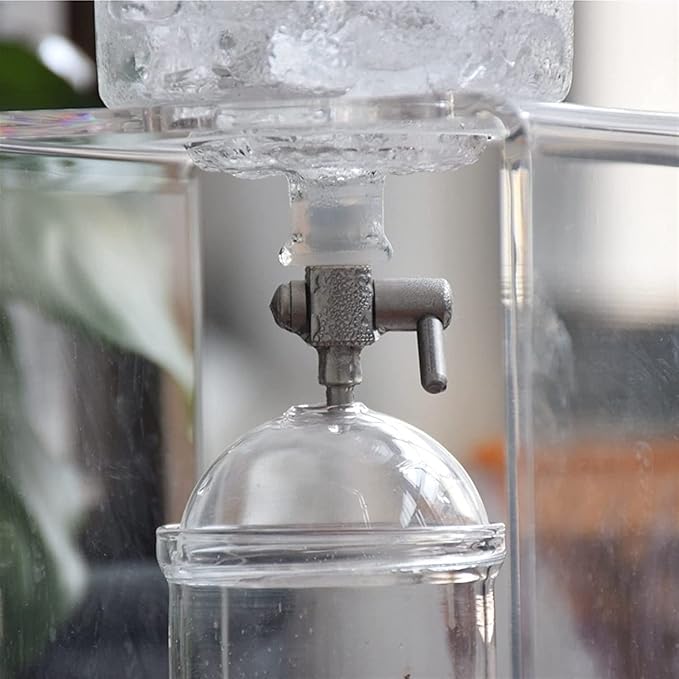 Percolator Coffee Pot Ice Drip Coffee Pot Coffee Maker Filter Glass Percolators Espresso Barista Dripper Pot Ice Cold Brew Pots Brewer