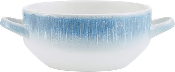 Pfaltzgraff Logan 16 Piece Dinnerware Set Service for 4 Blue Ombre