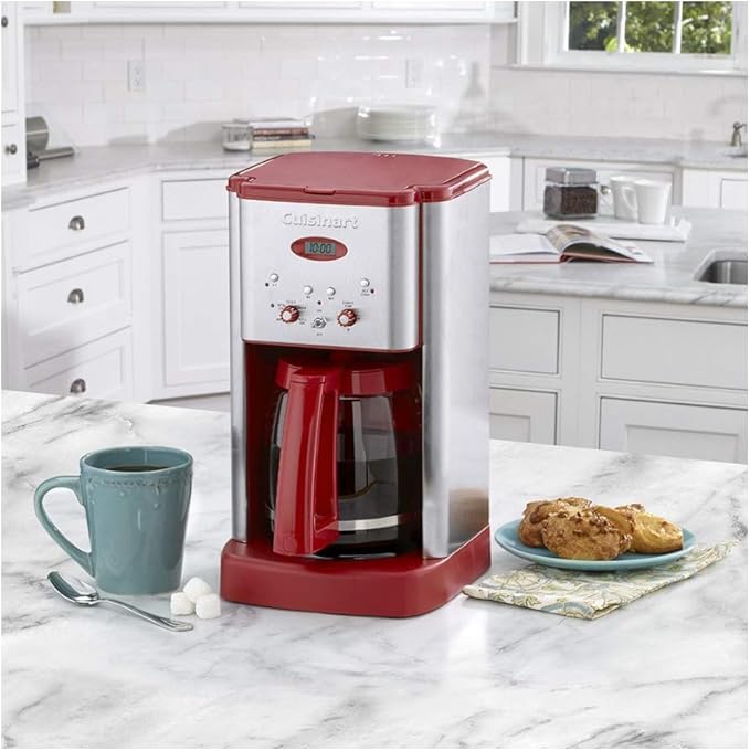 Cuisinart DCC-1200RT 12 Cup Brew Central Coffee Maker Red