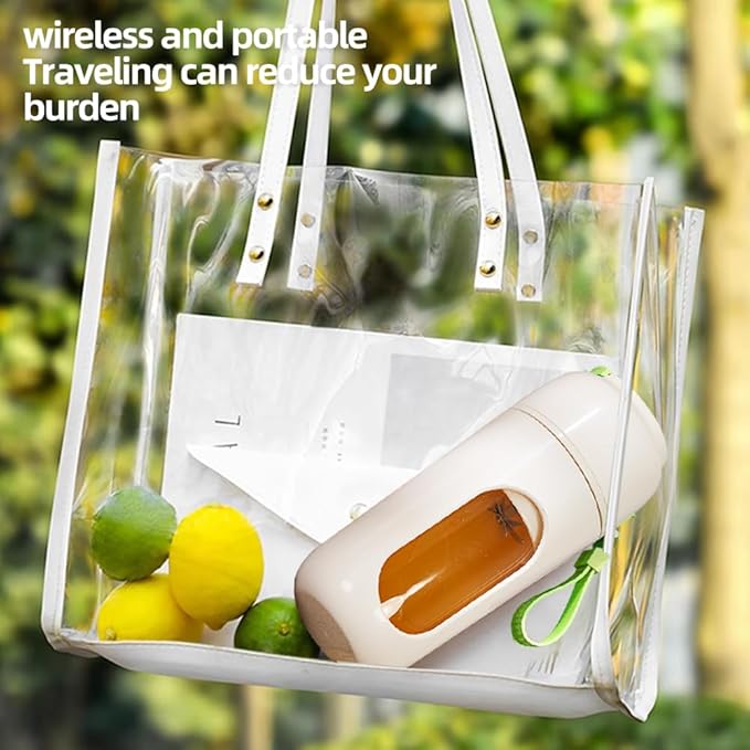 Portable Fruit Juicer Cup with 12-Blade Steel Cutter 340ml Smoothie Maker Rechargeable Personal Blender with Detachable Straw White