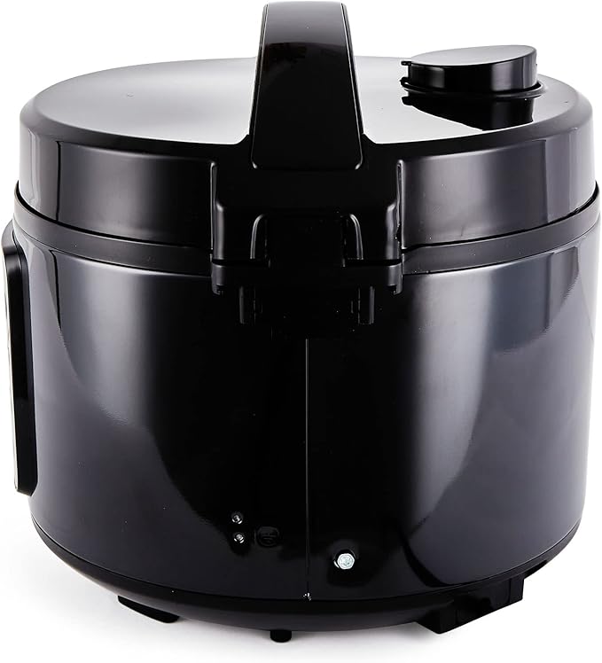 Yum Asia Kumo YumCarb Rice Cooker with Ceramic Bowl and Advanced Fuzzy Logic (5.5 Cups 1 Litre) 5 Rice Cooking Functions 3 Multicooker Functions 110V US Power (Dark Stainless Steel)