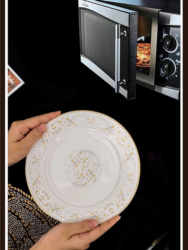 56Pcs Dinnerware Sets European Ceramic Bowls Plates Simple Bone Tableware Dish Set for Home Dining Ceramic Plates
