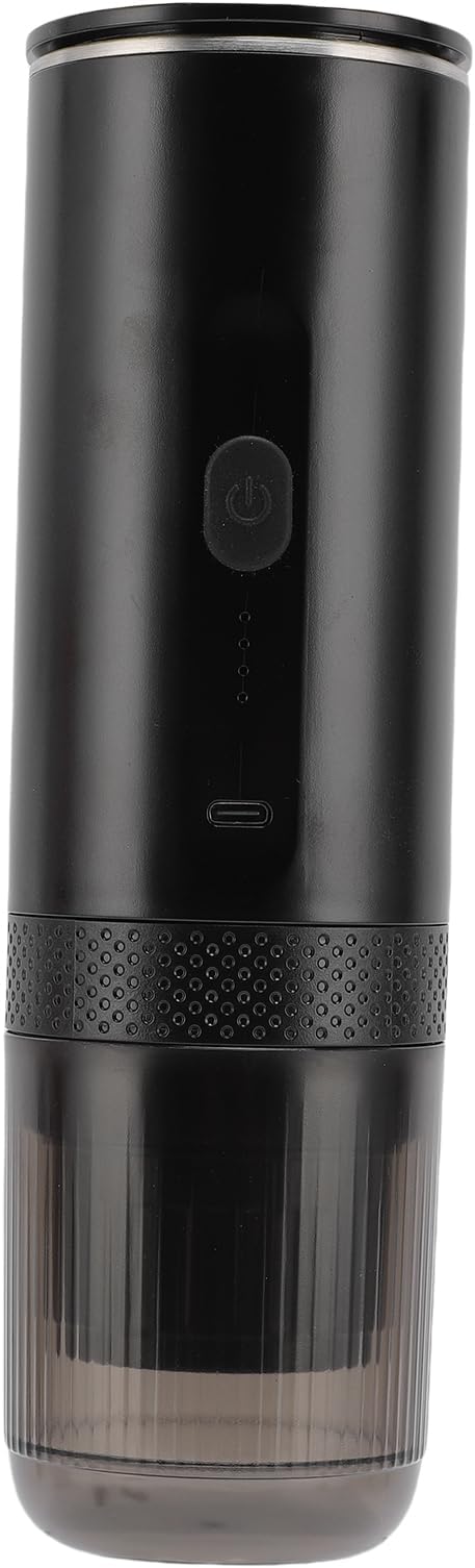 Alomejor Portable Coffee Maker Machine with Italian Pump Technology Fast Heating 4 Minutes Cordless Design for Camping Travel Car Use Efficient Brewing System for 7500mAh