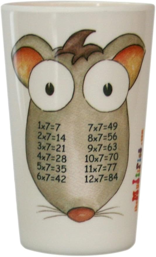 Times Table Dinnerware 4-piece Later Years 8 oz Melamine Tumbler Set