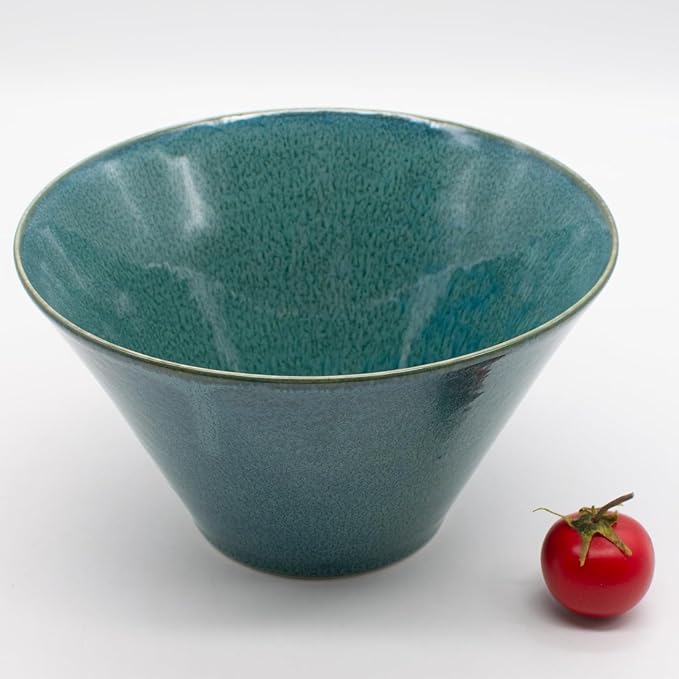 Aito Aito Seisakusho Natural Color Dinnerware Set Dishwasher-Safe Microwave Safe Ramen Donburi Large Diameter Approximately 6.7 x Depth 3.7 inches (17 x 9.4 cm) Mino Ware Stylish Bowl Plate
