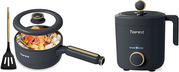 TOPWIT 1.2L Rice Cooker &amp 2.0L Electric Pot