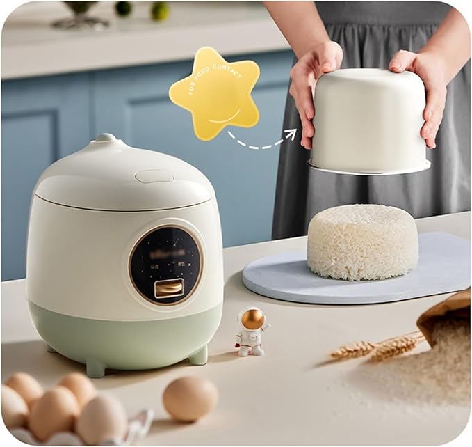 Rice Cookers Electric Rice Cooker 1.2L Household Small Capacity Mini Rice Cooker 1-3 People Cooking Small Dormitory Rice Maker