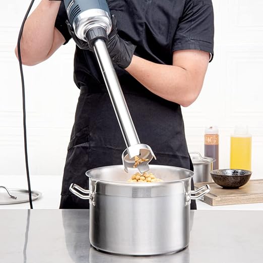 Restaurantware-ATTACHMENT ONLY: Hi Tek 18 Inch Immersion Blender Attachment 1 Dishwashable Blending Shaft - Blender Sold Separately Durable Stainless Steel Blenders Attachment