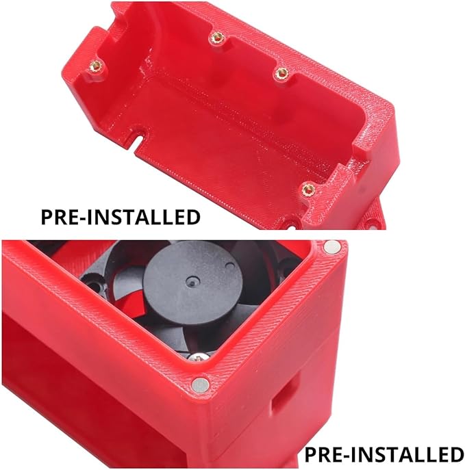 for BentoBox V2.0 Activated Carbon Filter for Bento Box 2 Stage Filter with HEPA and Activated Carbon 3D Printer Accessories(White Black red)