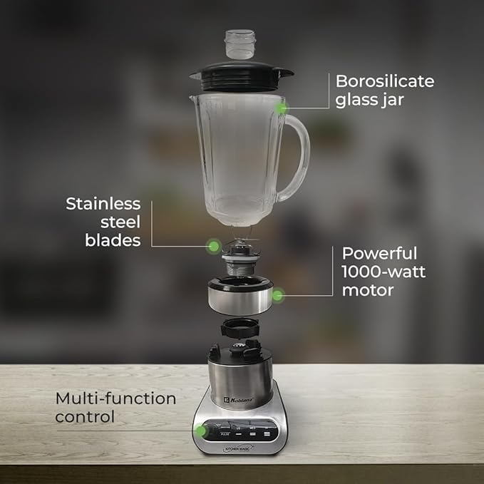 Koblenz Kitchen Magic Collection 1.75-Liter LKM-9510 RVI Professional Blender One Size Silver